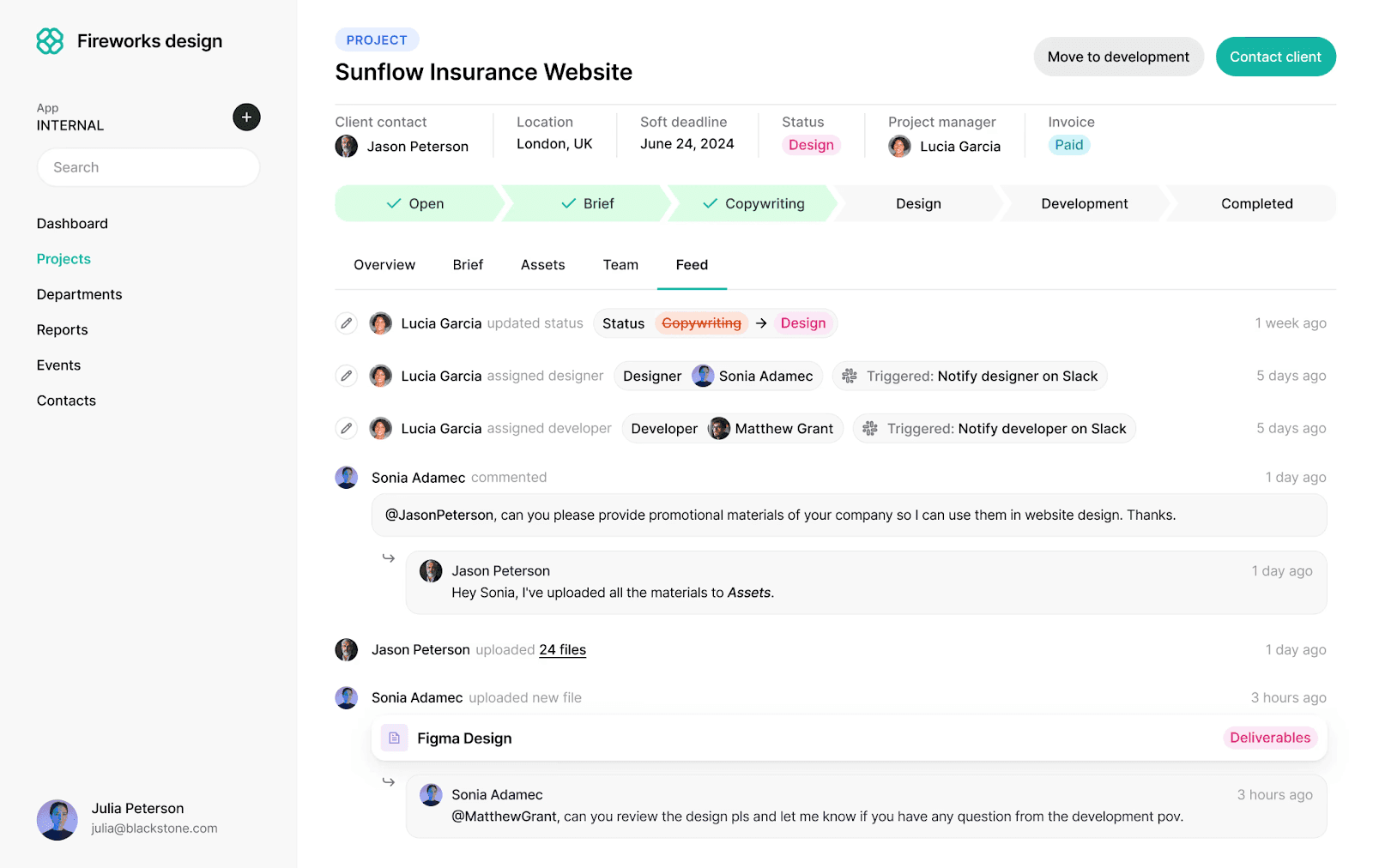 Совместная работа над задачами на платформе