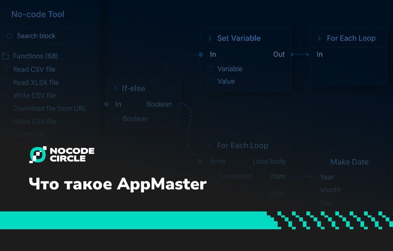 Что такое AppMaster и чем он отличается от других no-code решений