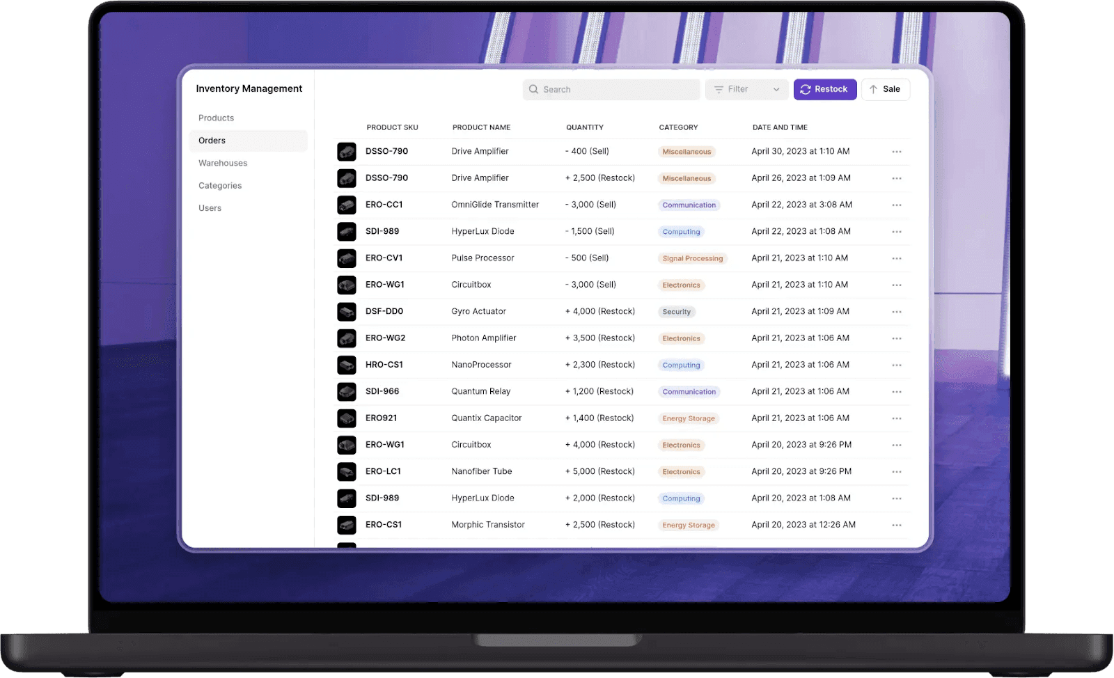 Финансовое приложение на Glide