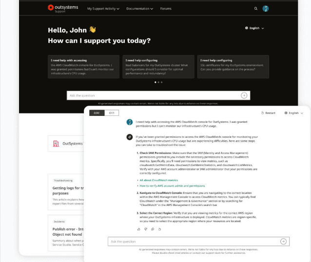 Использование GenAI в OutSystems